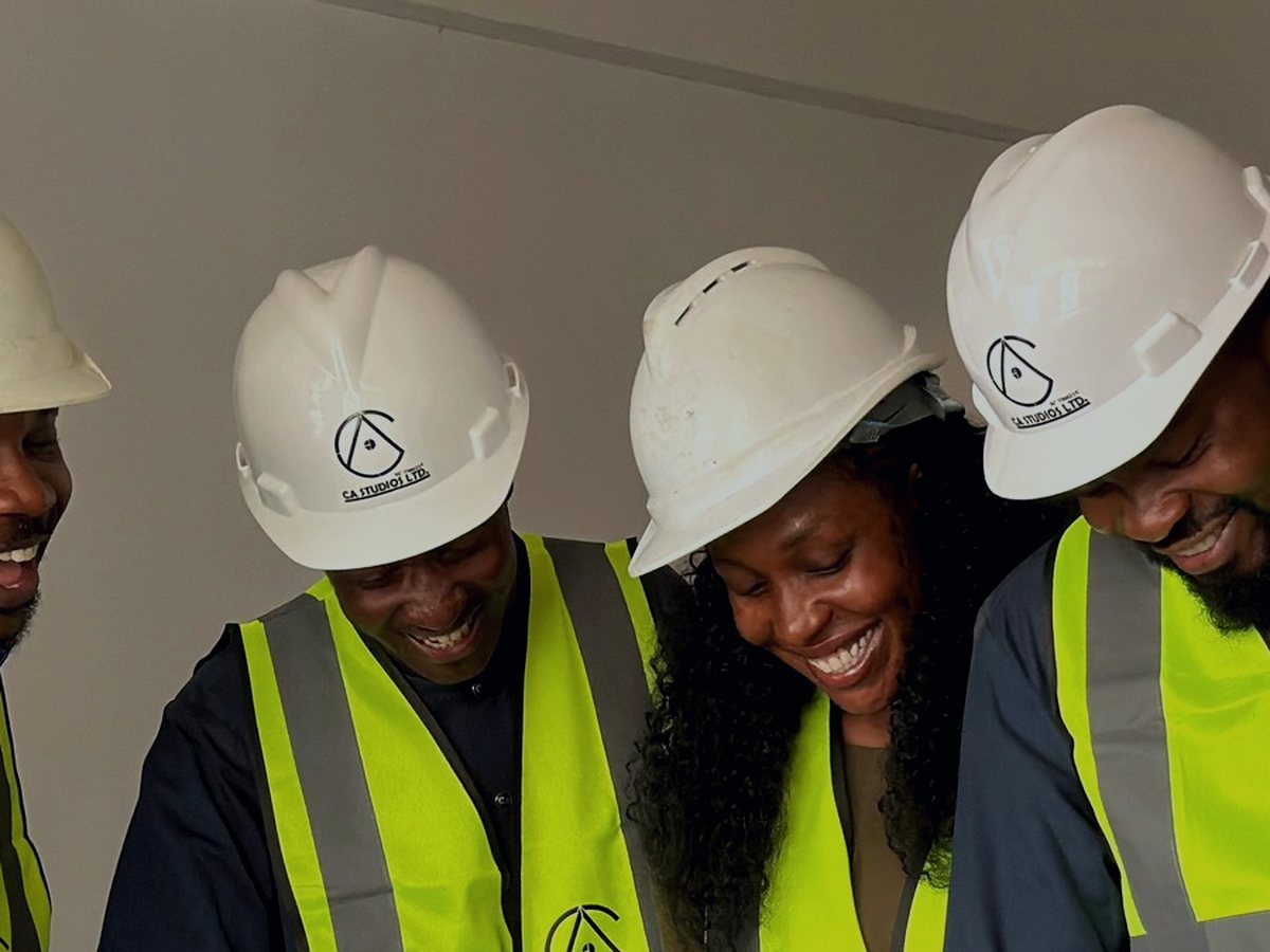 Teimetra consultants reviewing progress during an on-site client visit